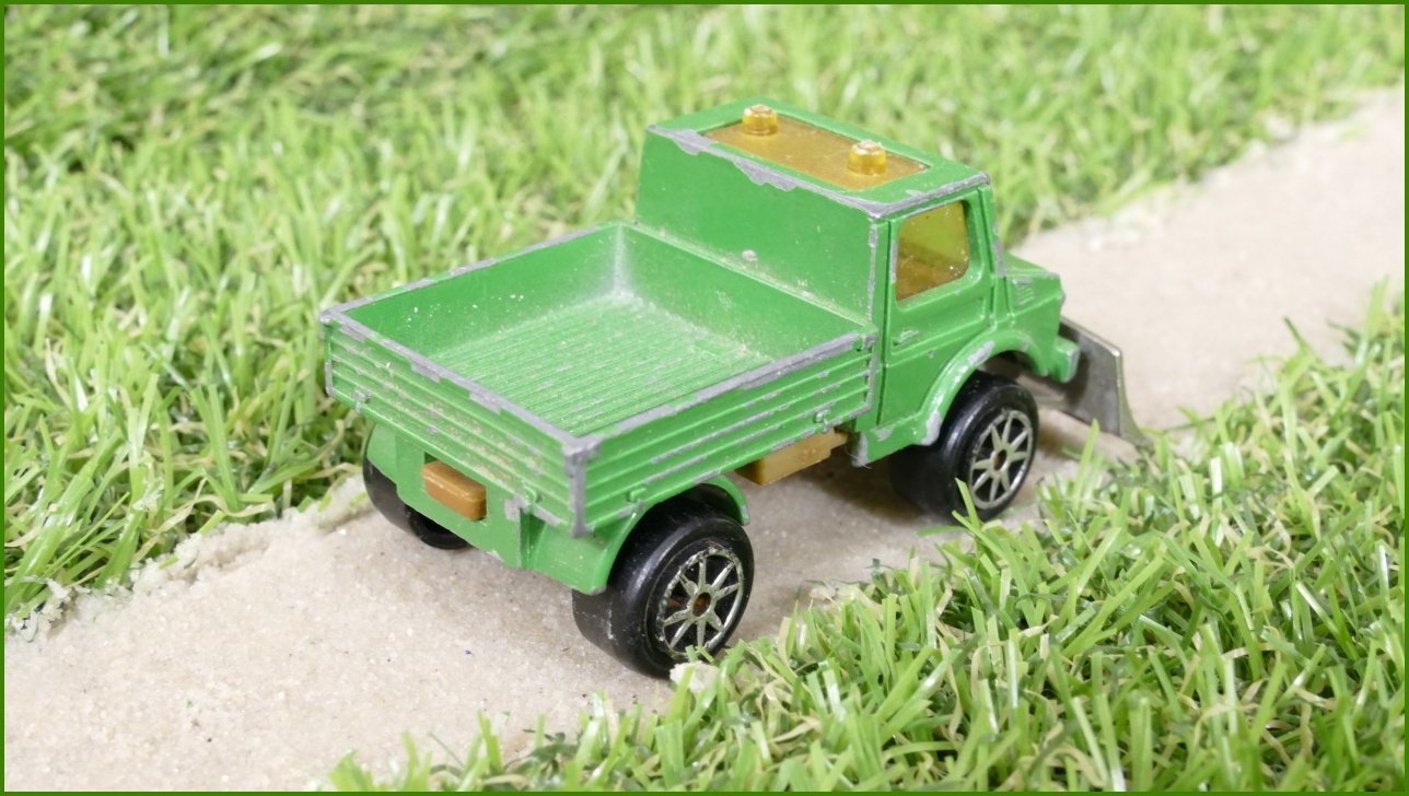 Kovový Model Autíčko Majorette Unimog (France)