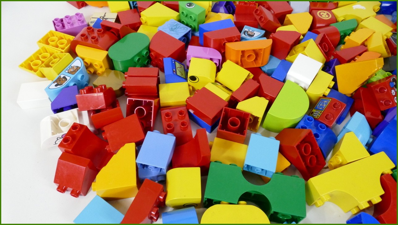 Lego® Duplo® Kostky Tvary 1,8 KG