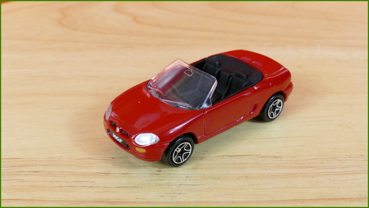 Matchbox Autíčko (Made in China) No.4 - MGF 1.8i Cabrio
