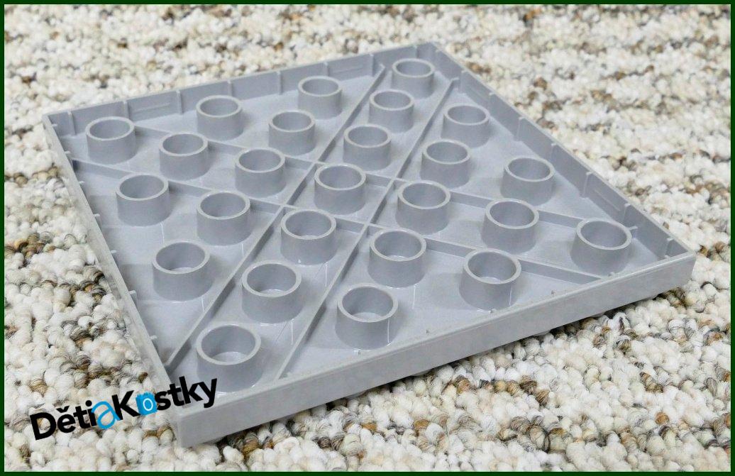 Lego® Duplo® Podložka/Deska 8x8 Světle Šedá