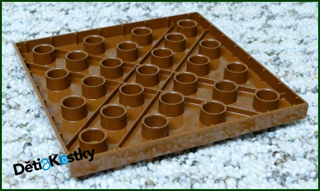 Lego® Duplo® Podložka/Deska 8x8 Hnědá