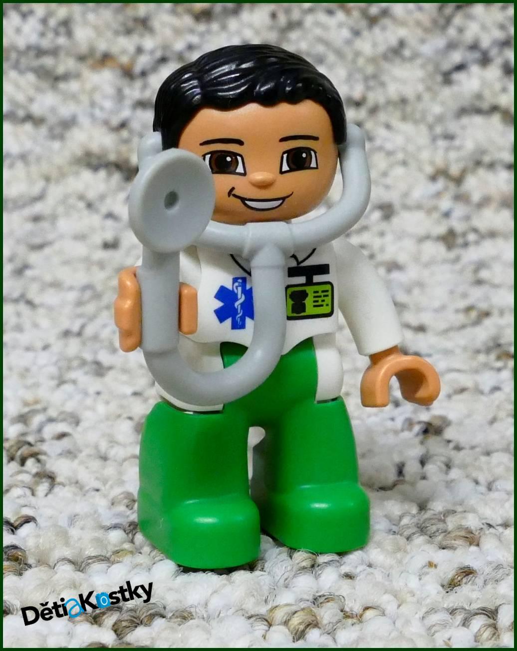 Lego® Duplo® Figurka Doktor se Stetoskopem