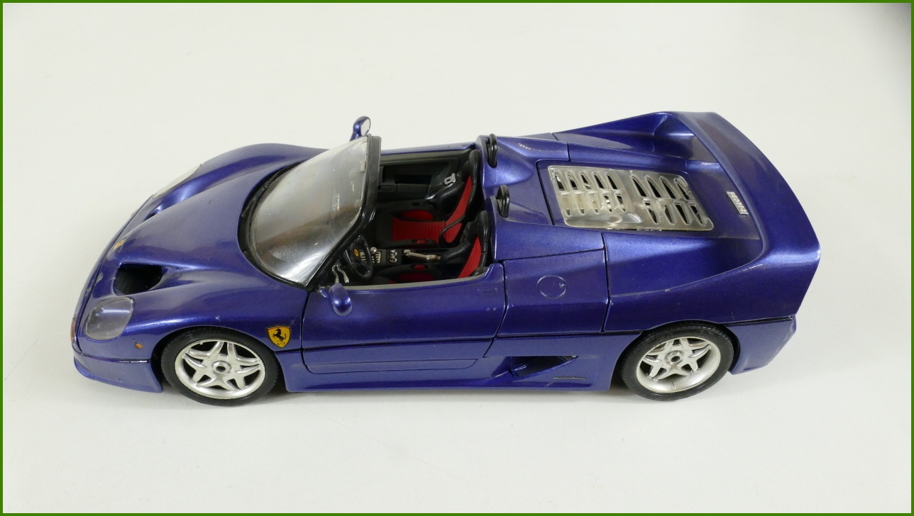 Kovový Model Bburago 1:18 - Ferrari F50 - Viz Popis