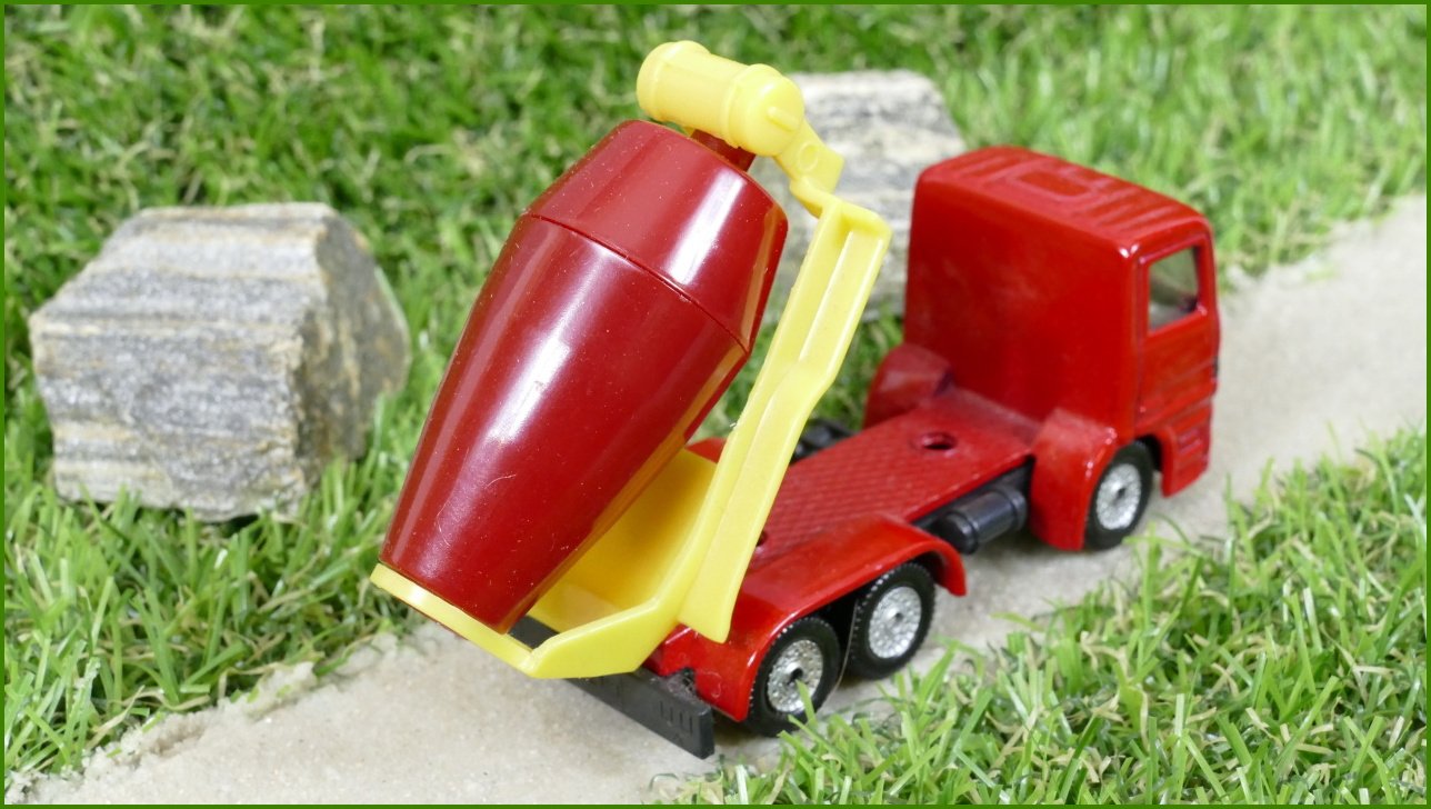 Siku Autíčko Mercedes Cement Truck