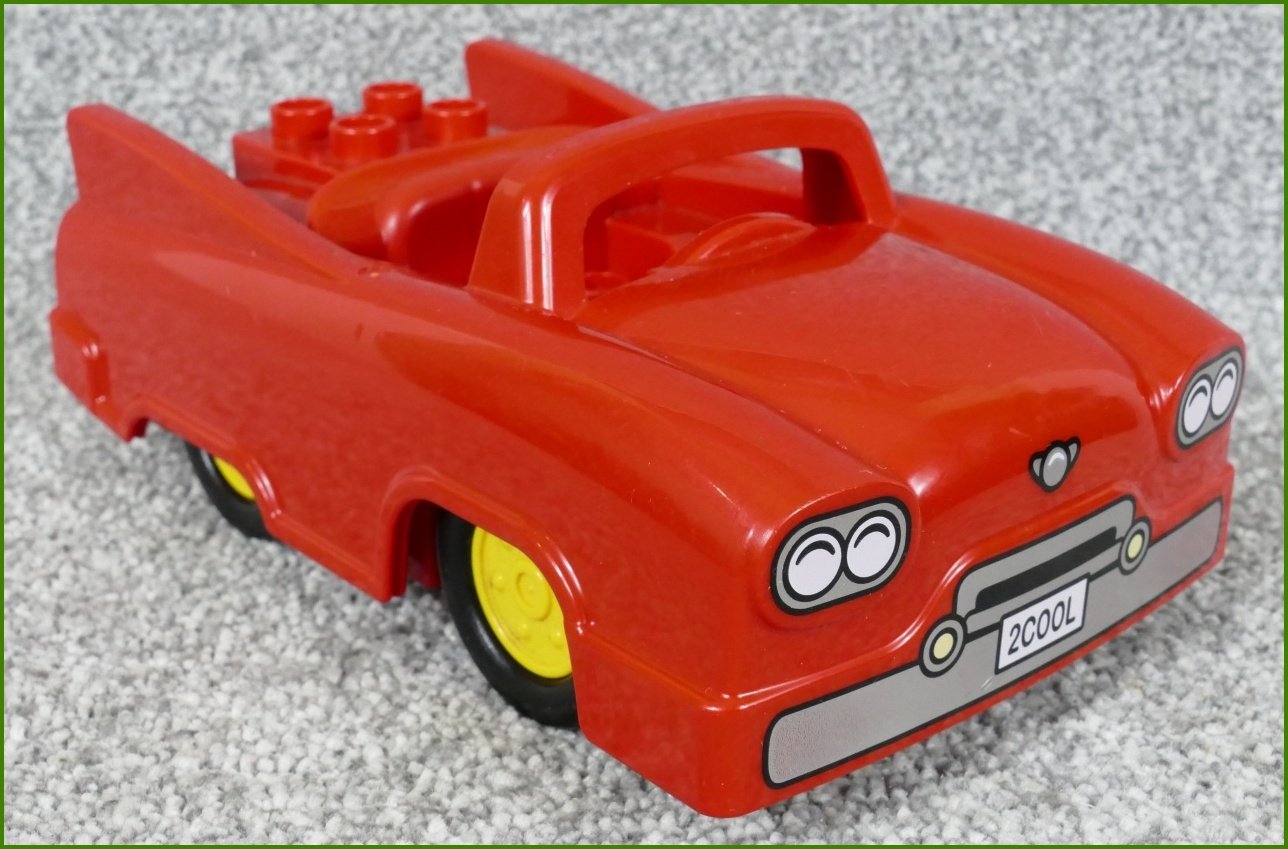 Lego® Duplo® Auto Cadillac - Žlutá Kola