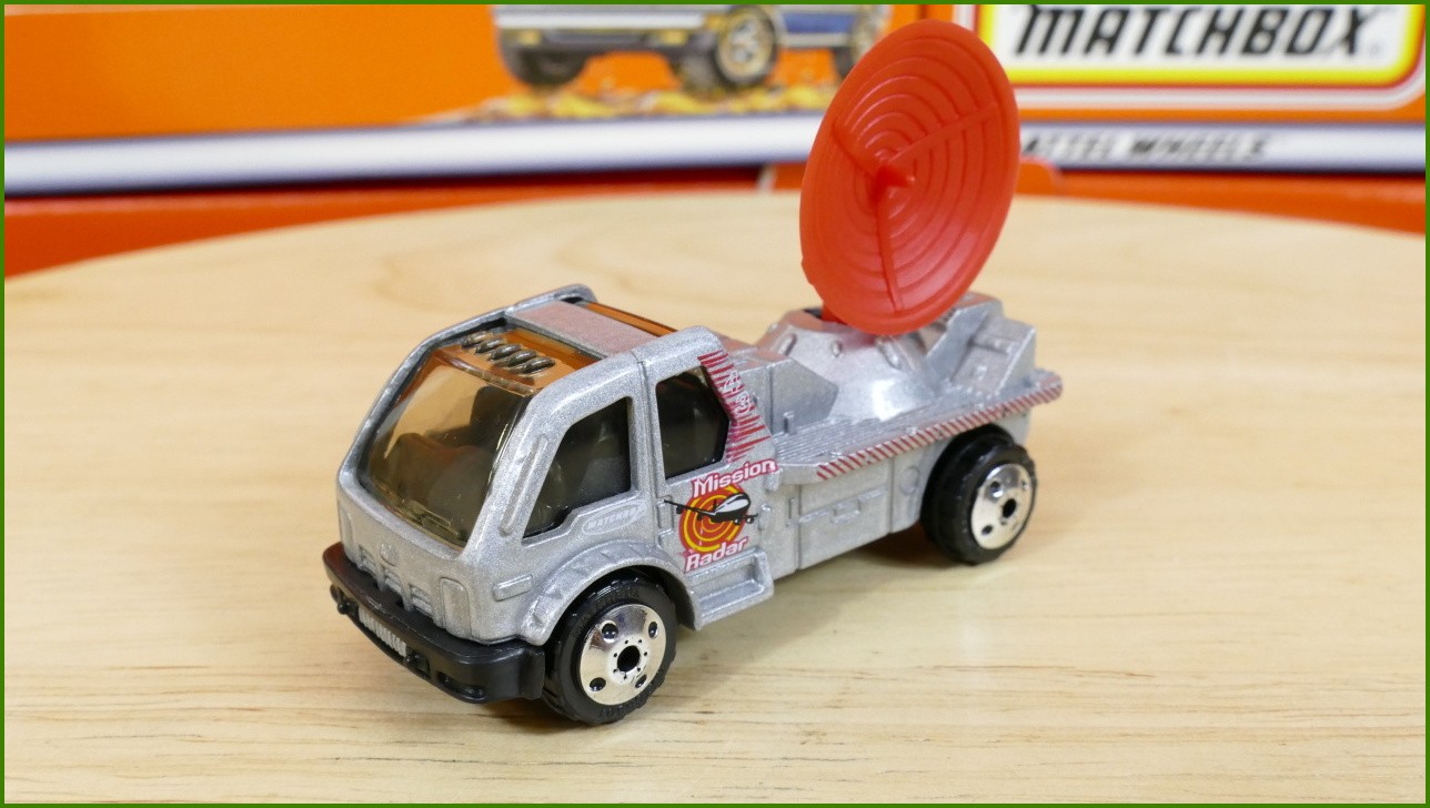 Matchbox Autíčko #43 - Cyclone Radar