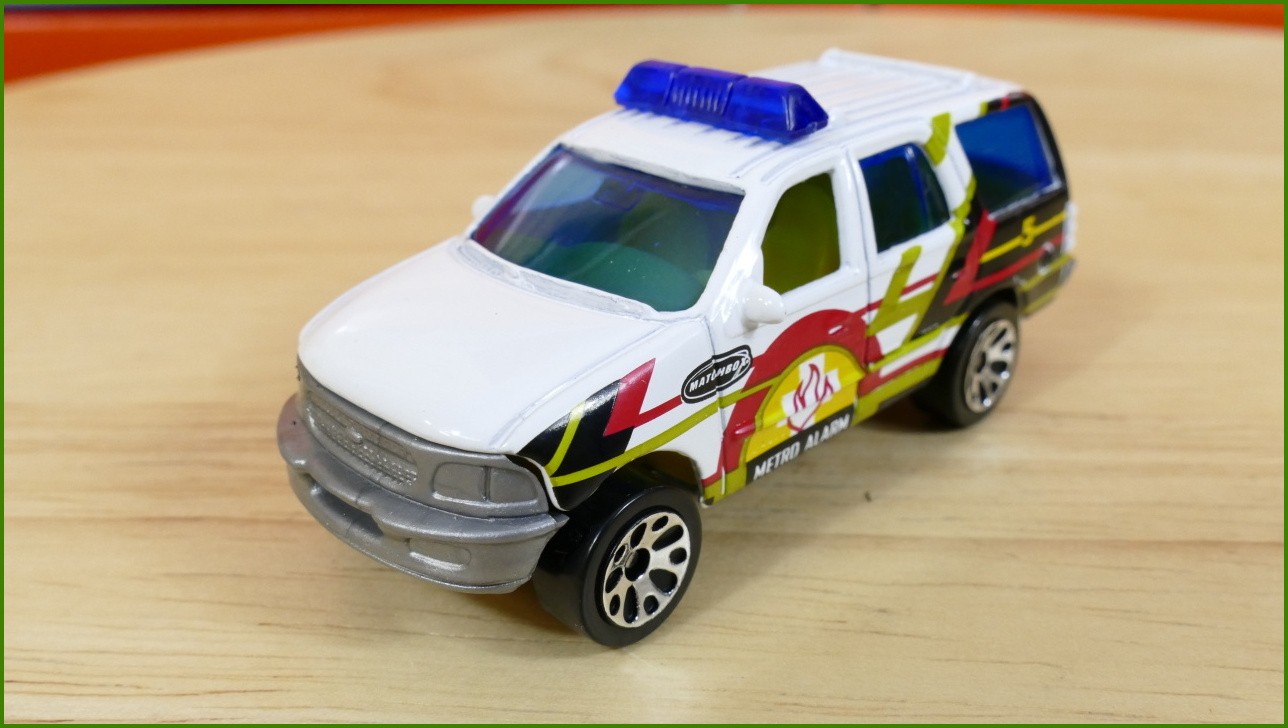 Matchbox Autíčko #5 - Expedition Fire Chief