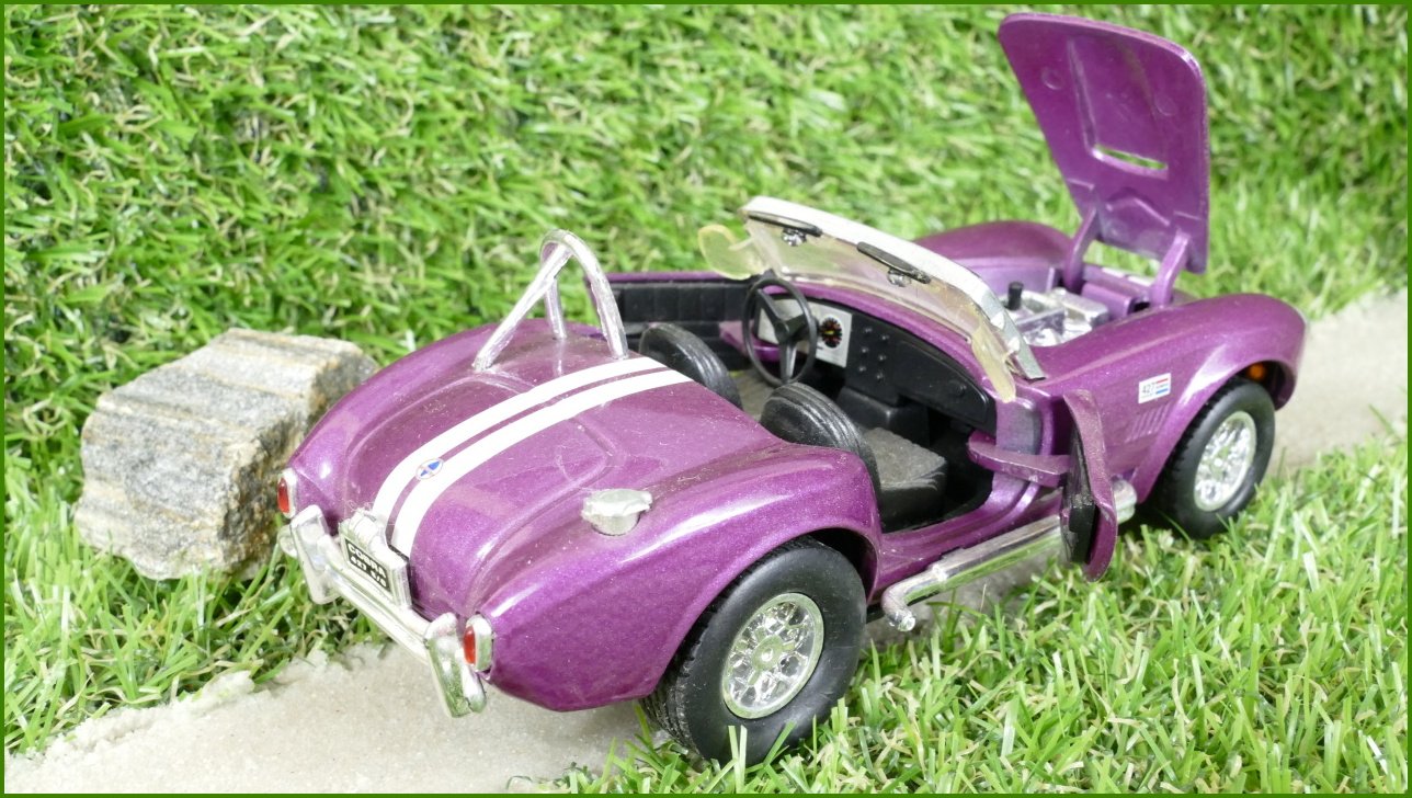 Model Autíčka Sunnyside Shelby Cobra 427 S/C 1:34 (SS 5710) - natahovací