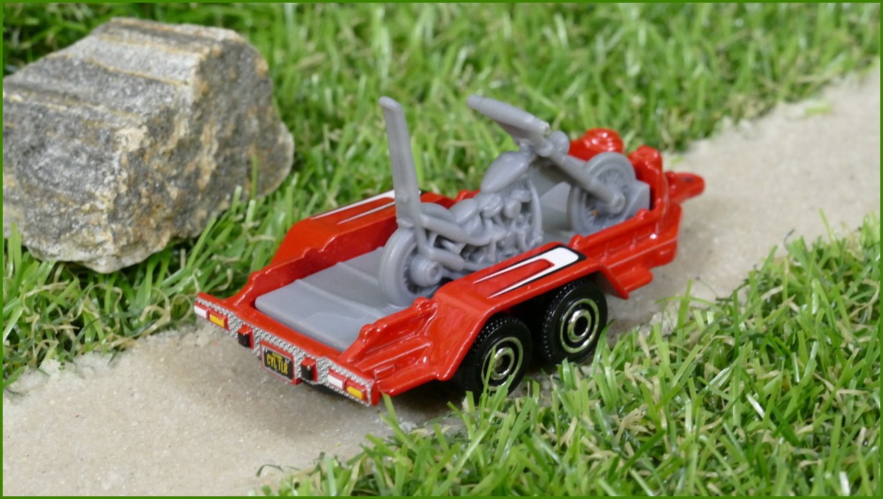 Autíčko Matchbox MBX Cycle Trailer