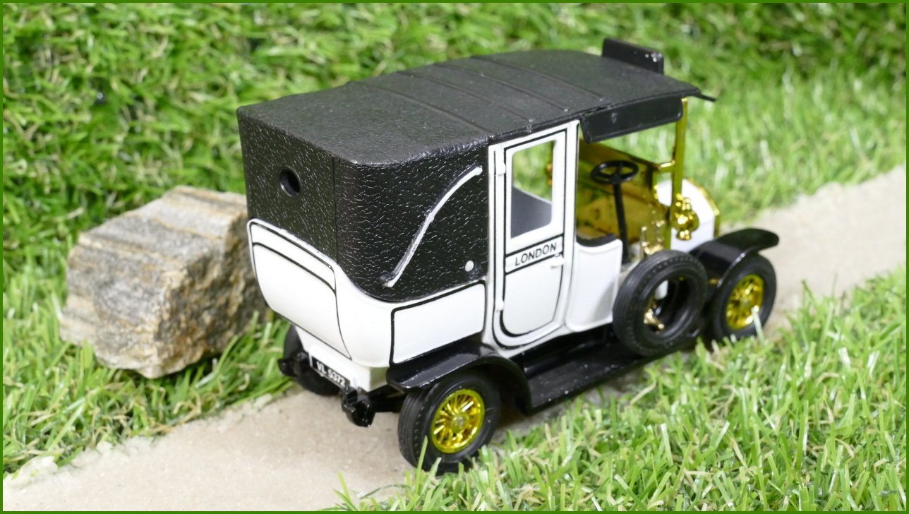 Autíčko Matchbox Models of Yesteryear - No. Y-28 - 1907 Unic Taxi