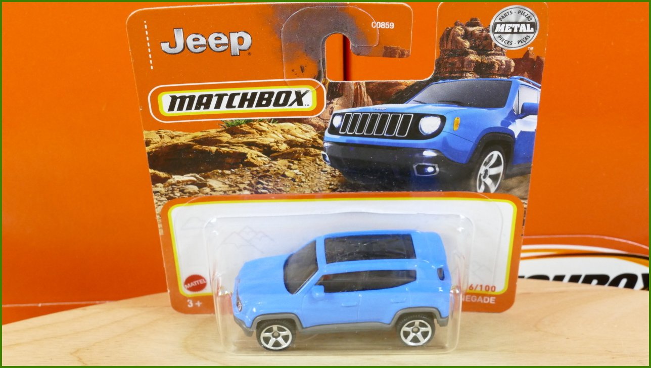 Matchbox Autíčko ´19 Jeep Renegade