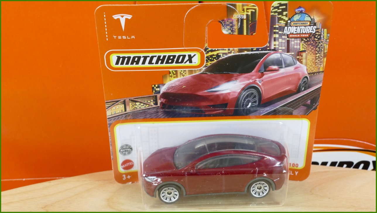 Matchbox Autíčko Tesla Model Y