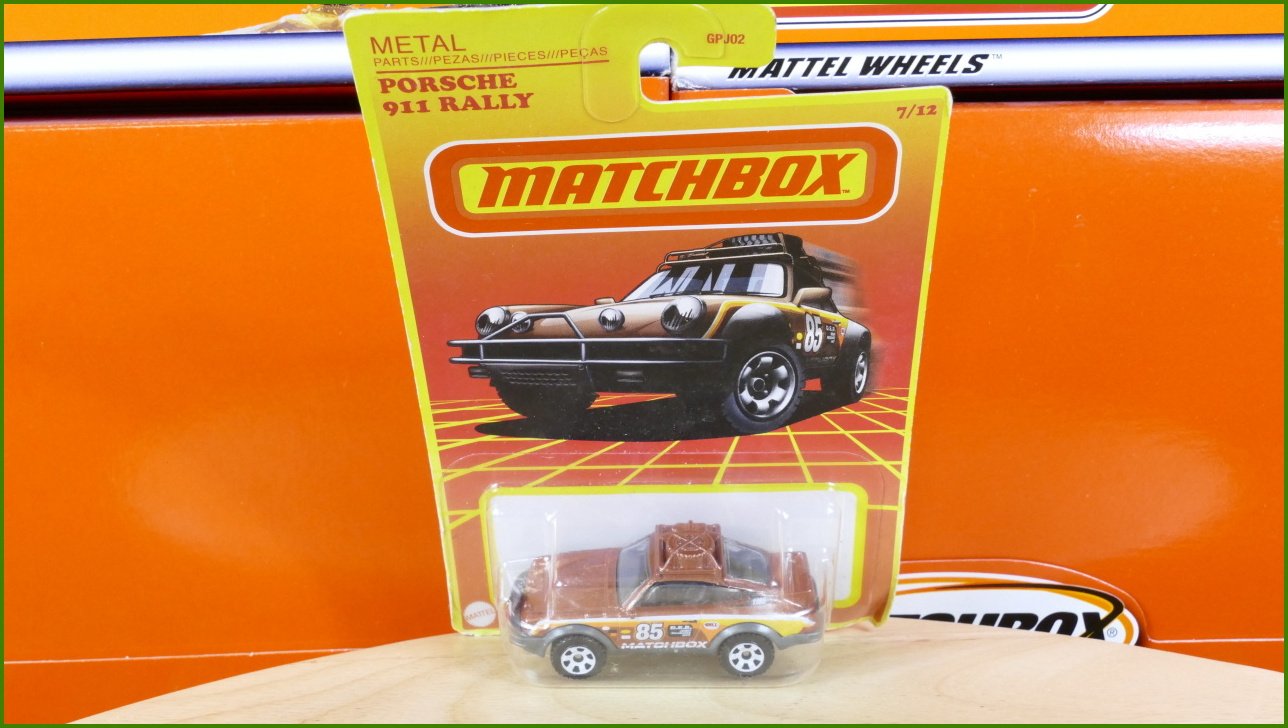 Matchbox Autíčko Porsche 911 Rally