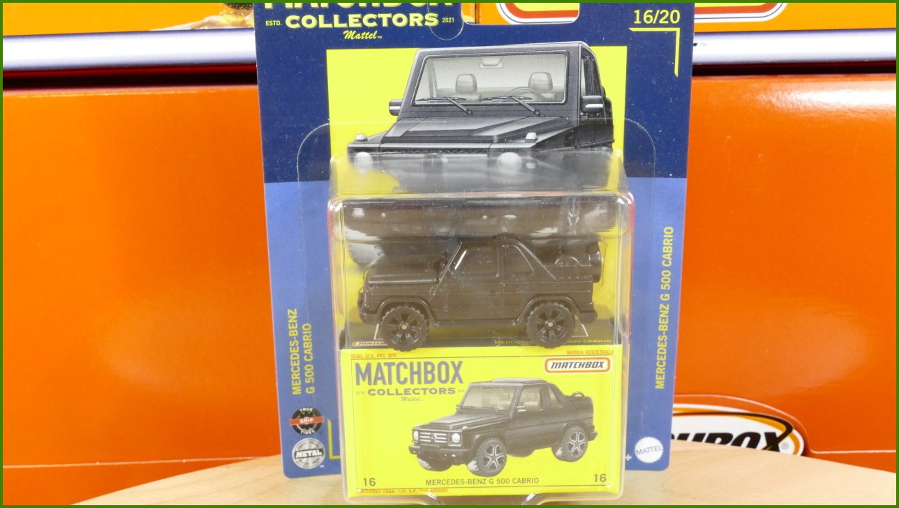 Matchbox Autíčko Mercedes-Benz G 500 Cabrio