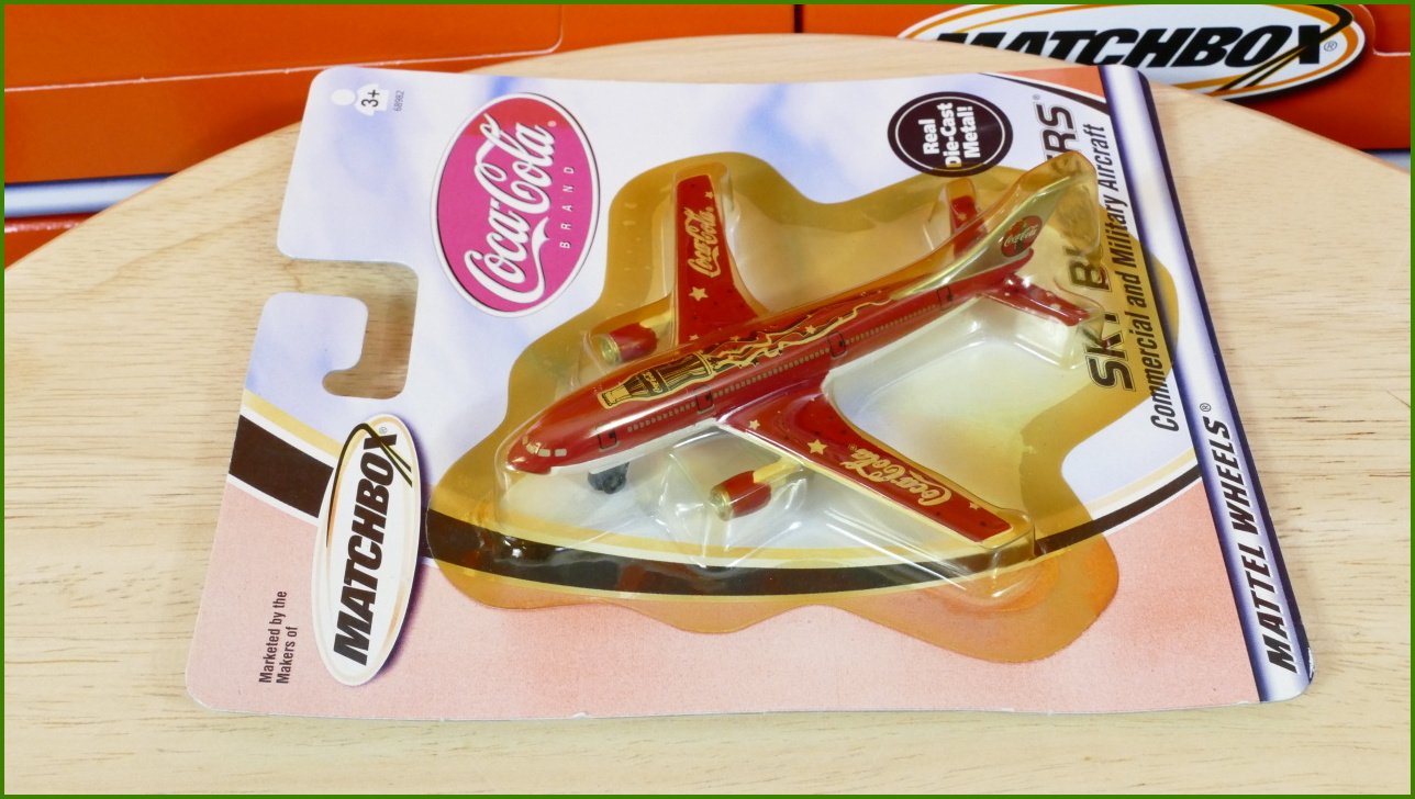 Matchbox Skybusters Letadlo Coca-Cola Commercial and Military Aircraft