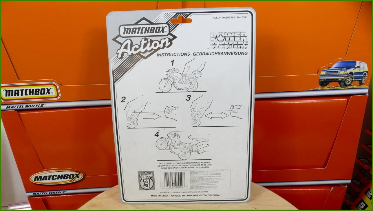 Matchbox Motorka Power Blasters Action - Neotevřeno