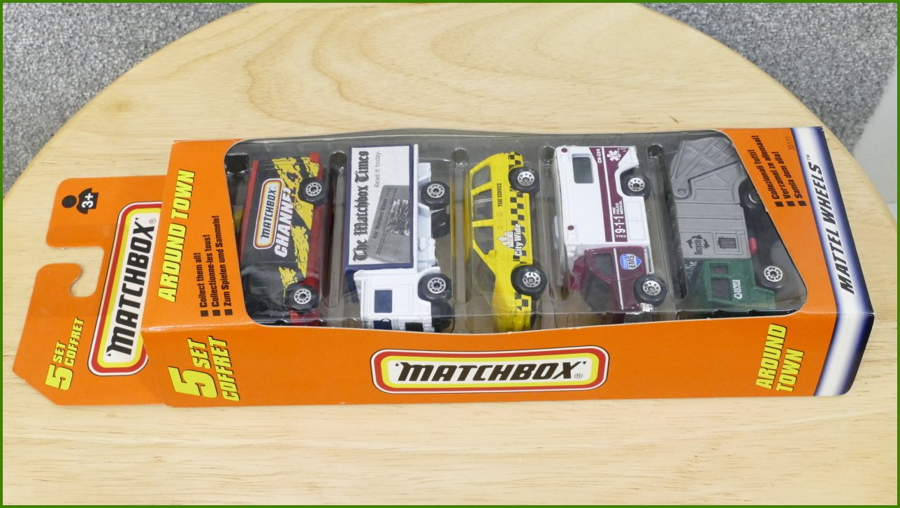 Matchbox 5 Pack Set - Around Town