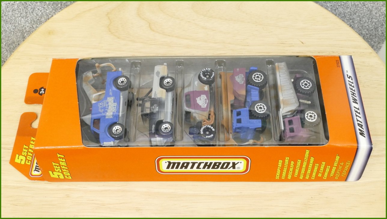 Matchbox 5 Pack Set - Scrapyard