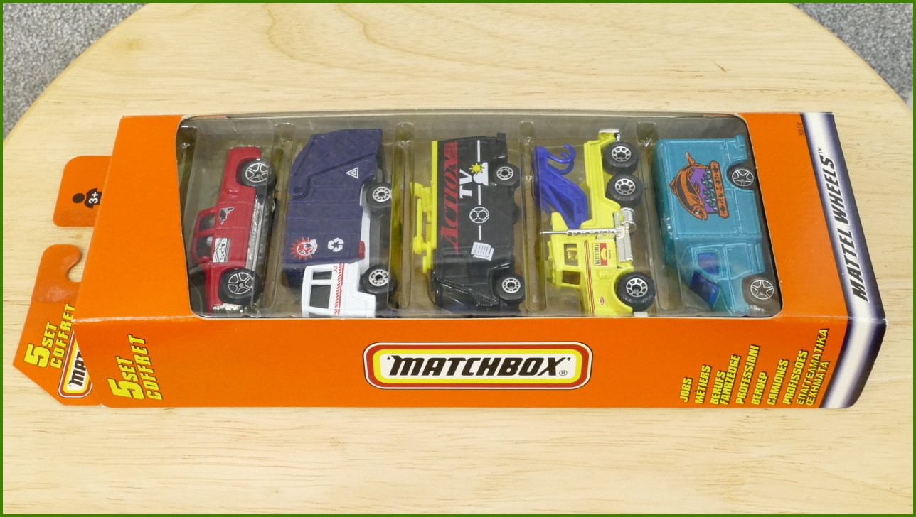 Matchbox 5 Pack Set - Jobs