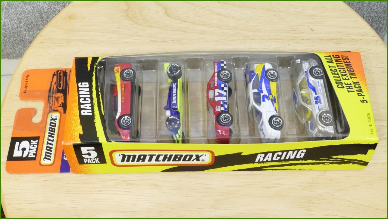 Matchbox 5 Pack Set - Racing