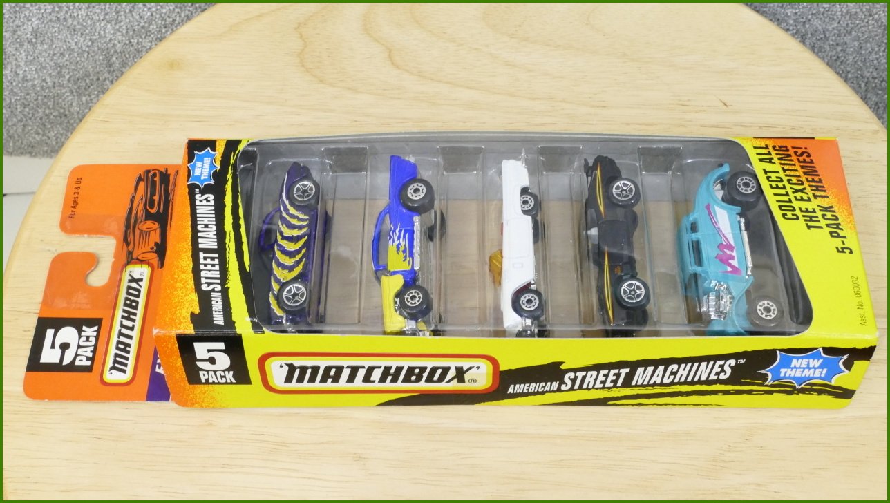 Matchbox 5 Pack Set - American Street Machines