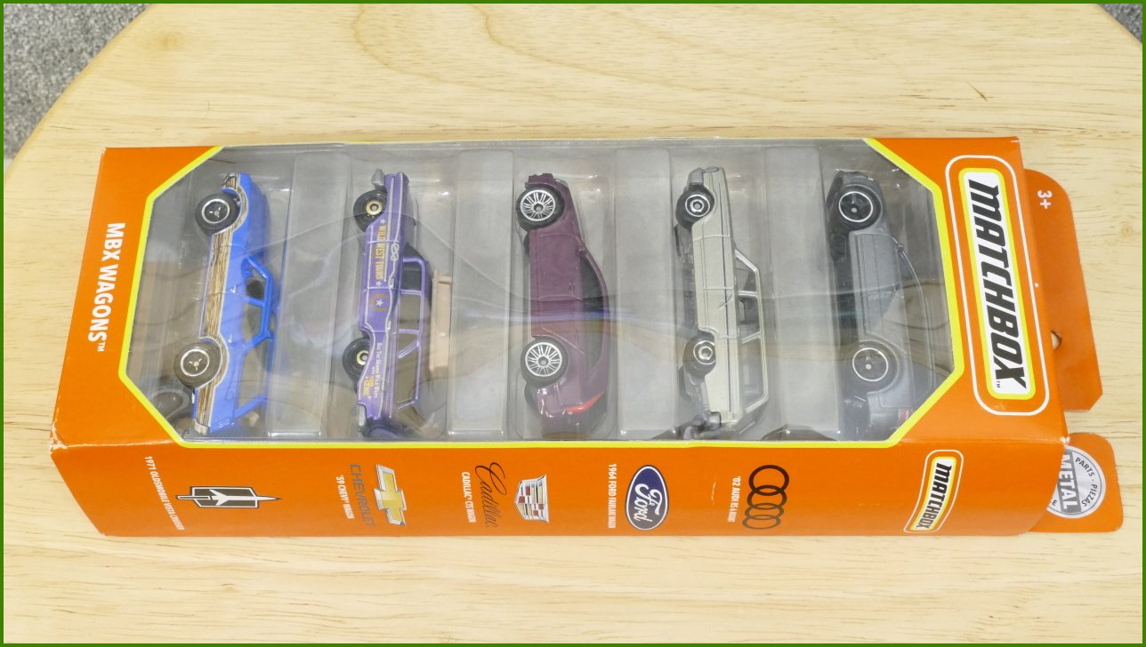 Matchbox 5 Pack Set - MBX Wagons