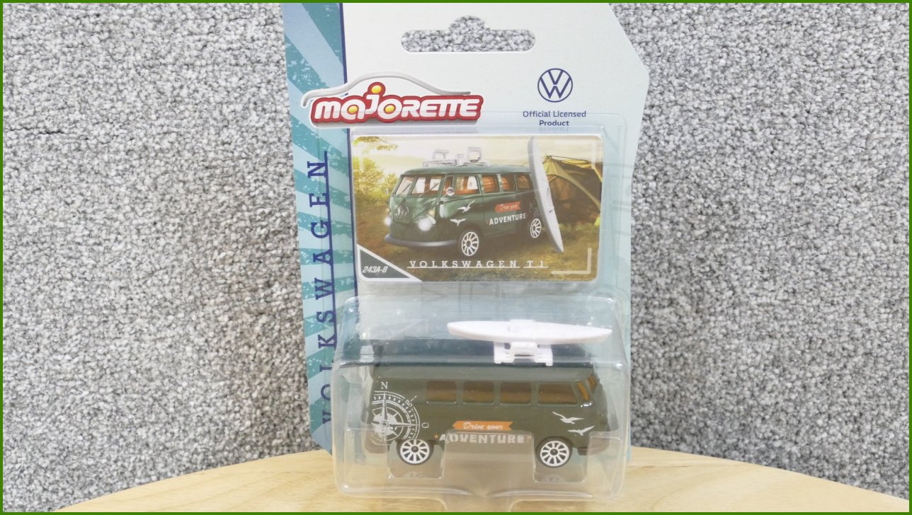 Kovový Model Autíčko Majorette Volkswagen T1