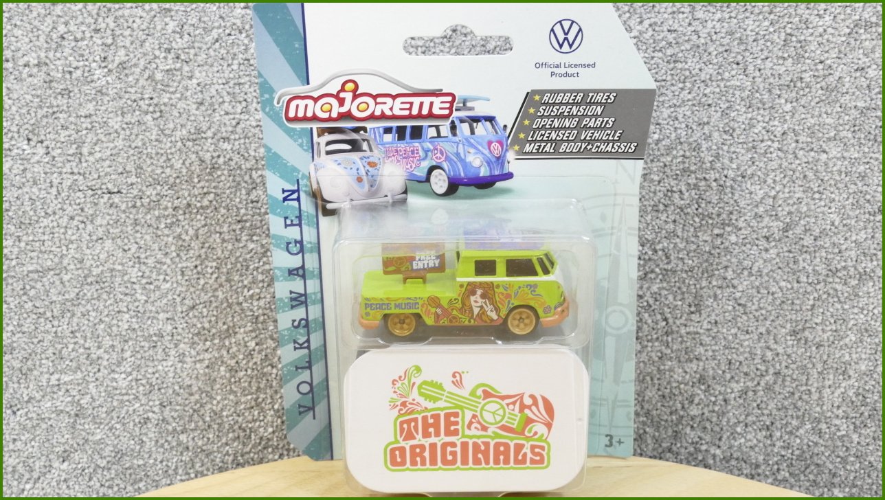 Kovový Model Autíčko Majorette Volkswagen T1