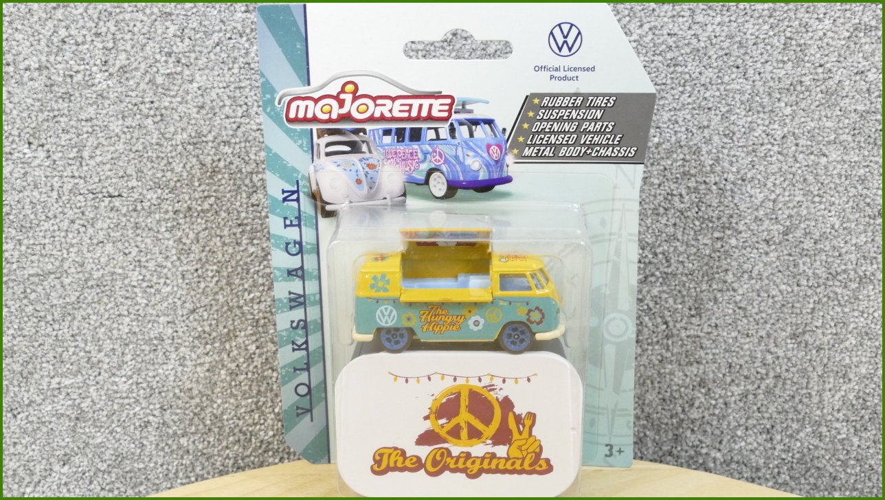 Kovový Model Autíčko Majorette Volkswagen T1