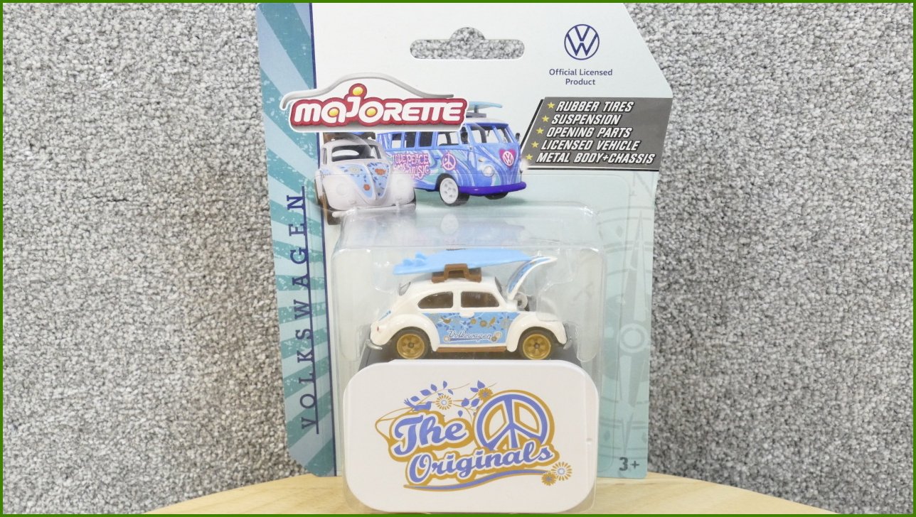 Kovový Model Autíčko Majorette Volkswagen Beetle