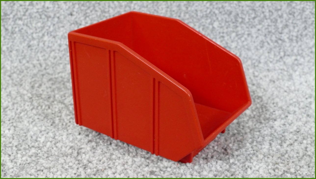Lego® Duplo® Korba pro Nákladní a Jiná Auta (Úzký Červený)