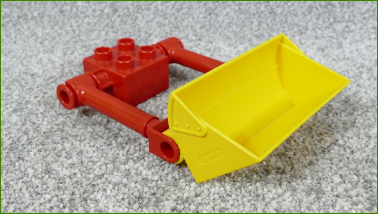 Lego® Duplo® Rameno Červené s Radlicí
