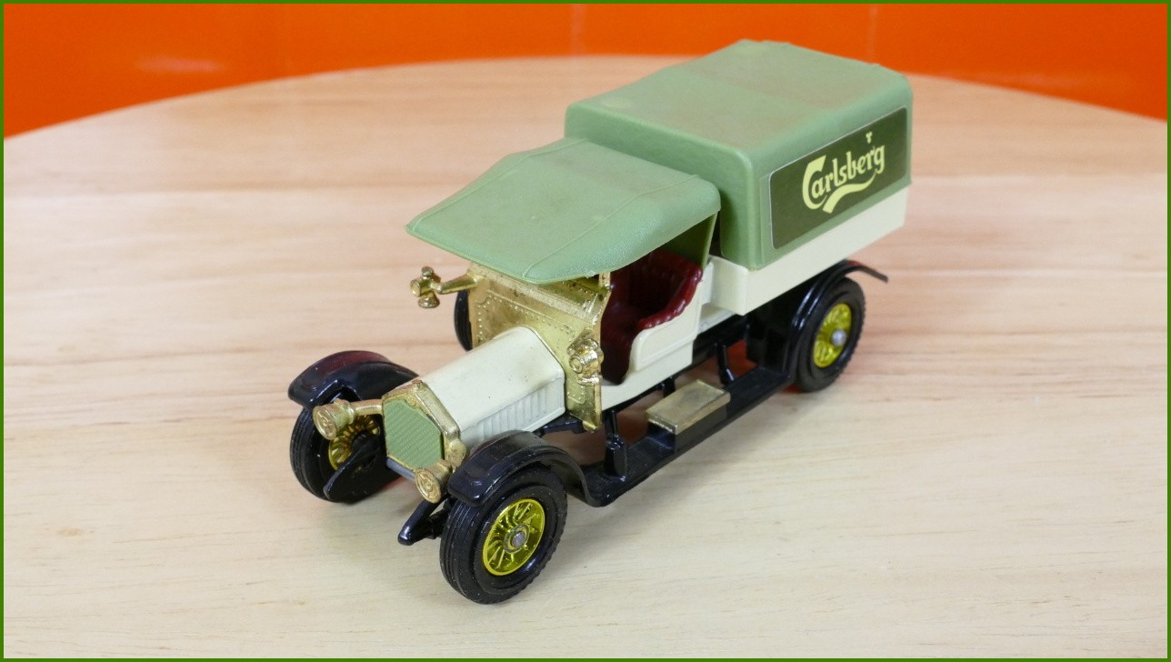 Matchbox Autíčko Models Of Yesteryear - Y-13 - 1918 Crossley - Carlsberg