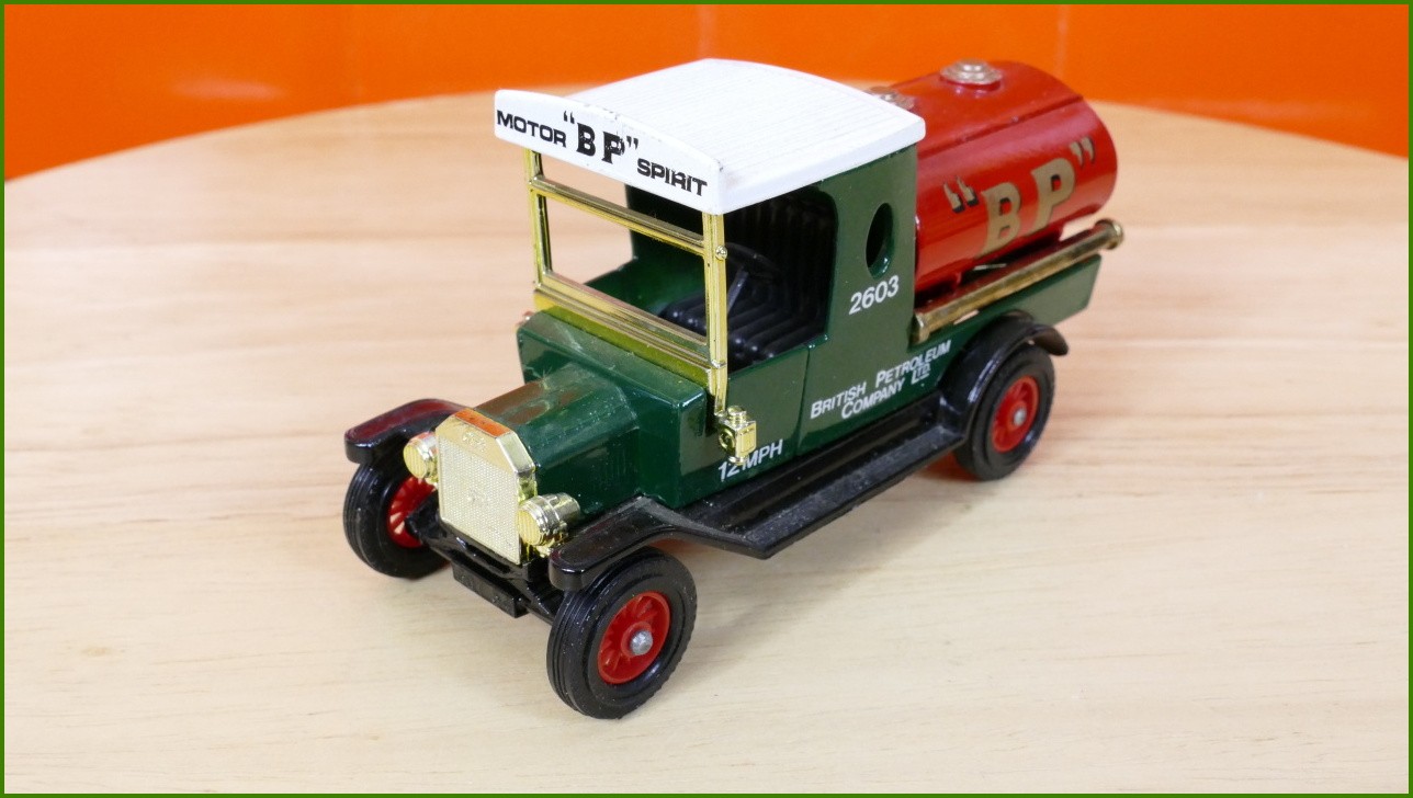 Matchbox Autíčko Models Of Yesteryear - Y-12 - 1912 Ford Model T - British Petroleum