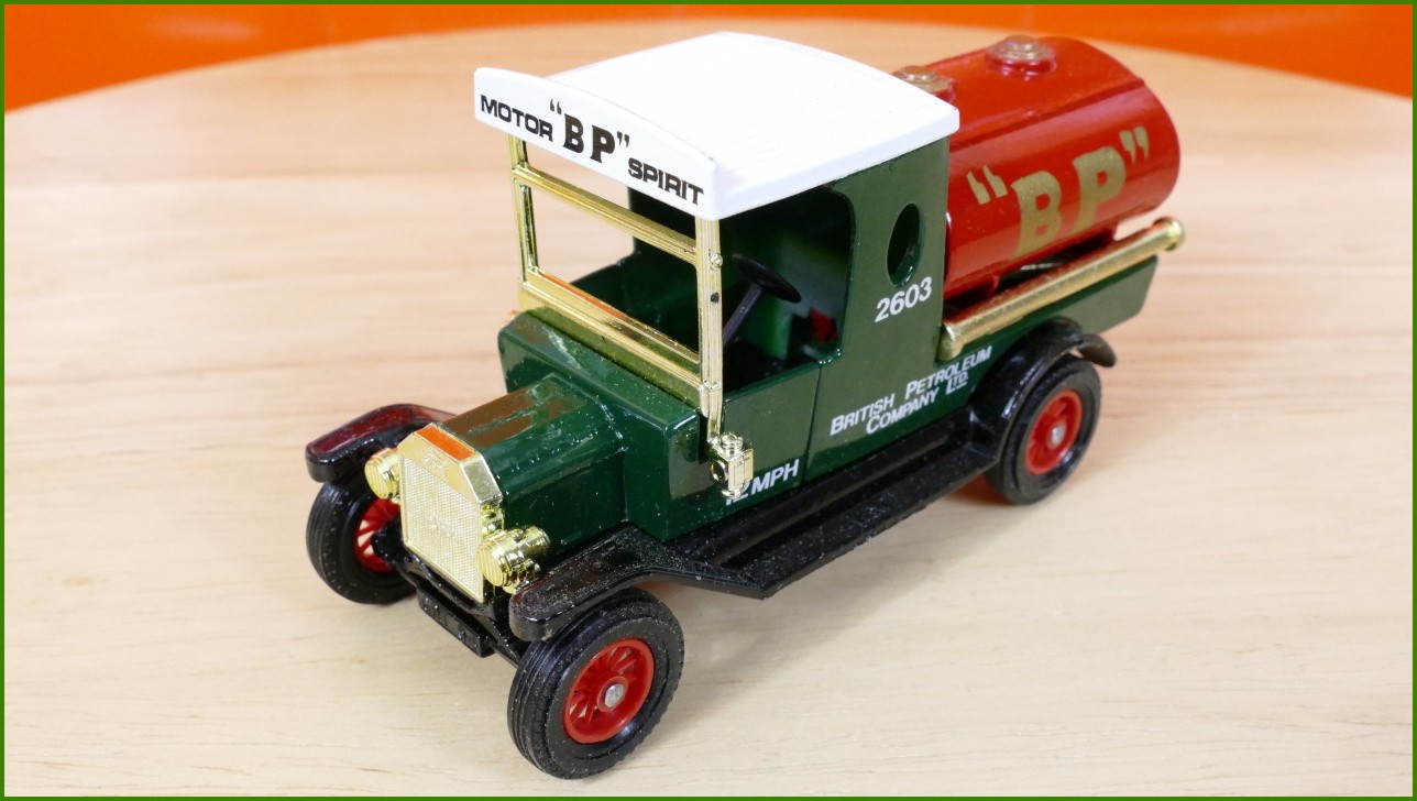 Matchbox Autíčko Models Of Yesteryear - Y-12 - 1912 Ford Model T - British Petroleum 