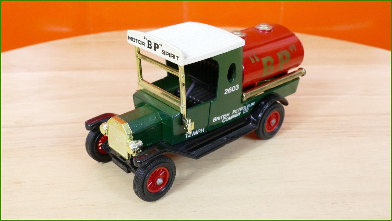 Matchbox Autíčko Models Of Yesteryear - Y-12 - 1912 Ford Model T - British Petroleum 