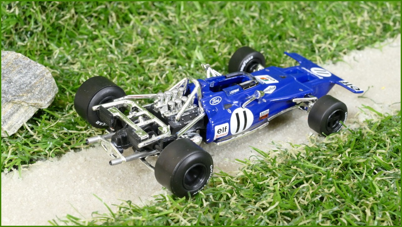 Angličák Formule RBA Collectibles - Tyrell 003 - 1971 - (Jackie Stewart)