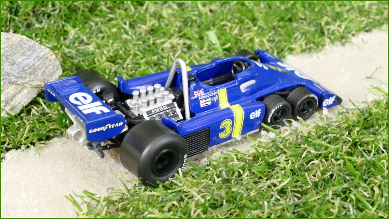 Angličák Formule RBA Collectibles - Tyrell P34 6 Wheeler - 1976 (Jody Scheckter)