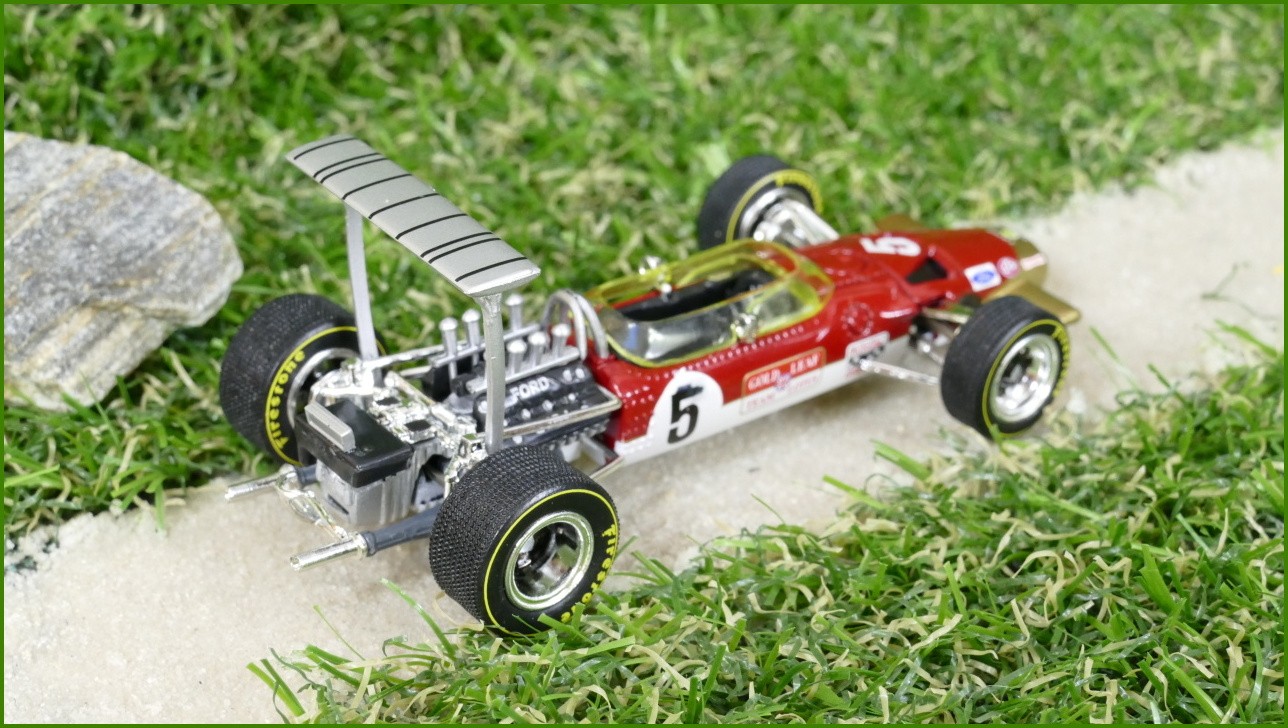 Angličák Formule RBA Collectibles - Lotus Type 49B - 1968 (Graham Hill)