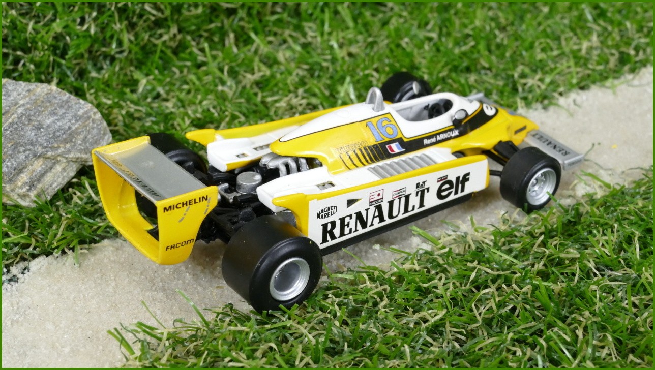 Angličák Formule RBA Collectibles - Renault Turbo RE20/23 - 1980 (René Arnoux)