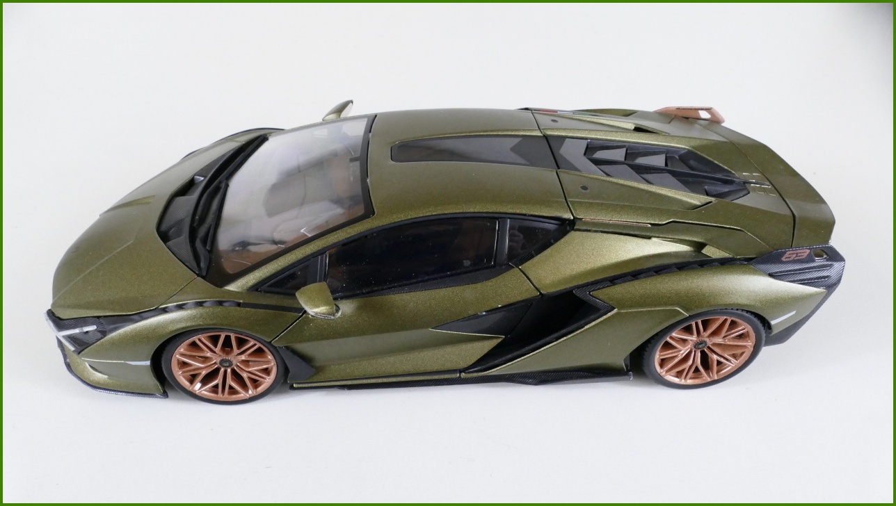 Kovový Model Bburago 1:18 - Lamborghini Sián FKP 37