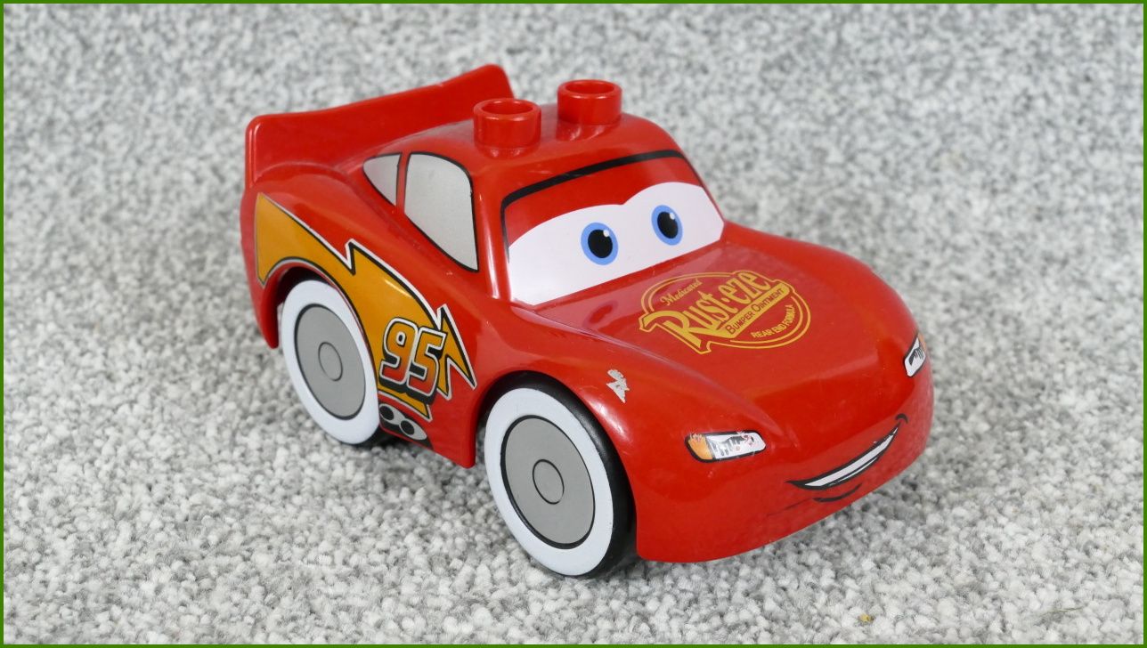 Lego® Duplo® Cars - Blesk McQueen Rust-Eze - Bílá Kola