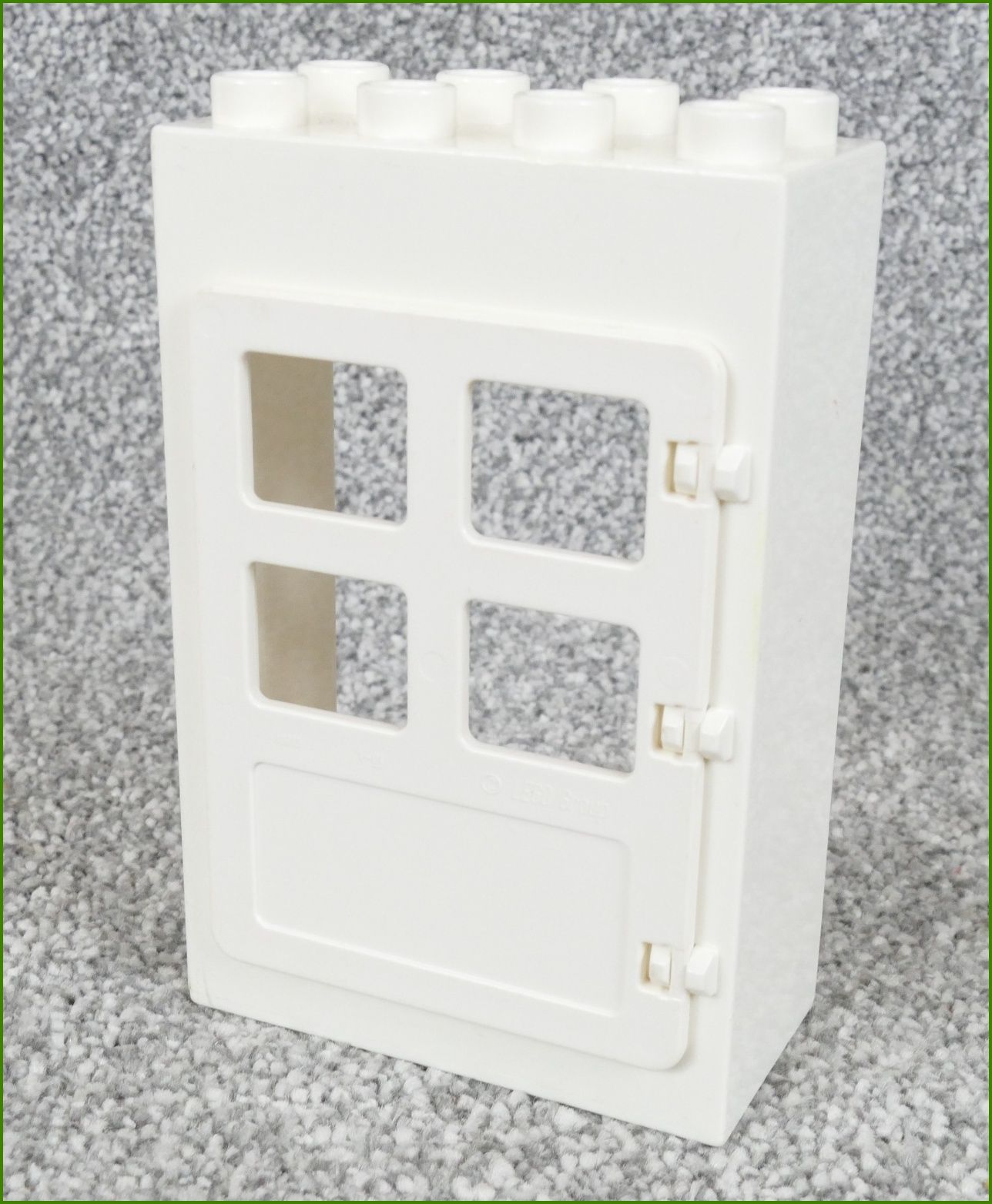 Lego® Duplo® Kostka s Dveřmi Bílá - Bílé Dveře