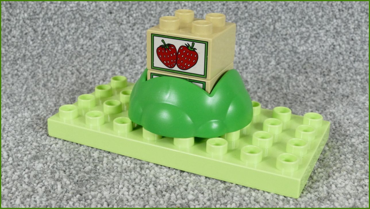 Lego® Duplo® Kopeček Zelený pro Zahrádku