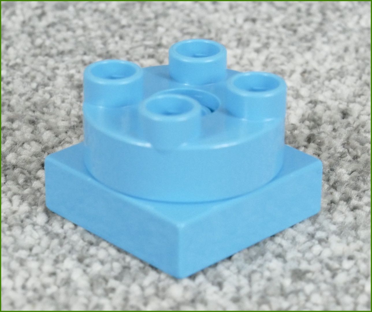 Lego® Duplo® Otočná Část Malá Kulatá Tyrkysová
