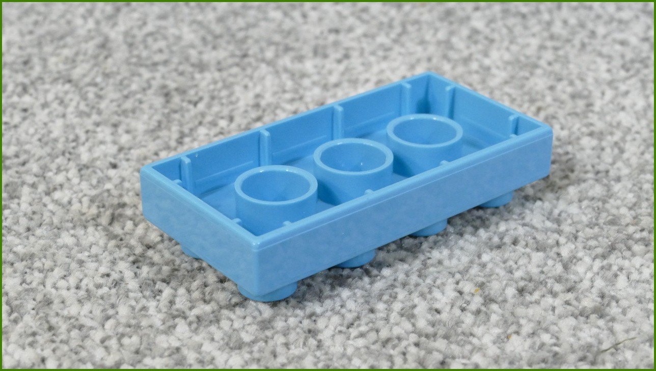 Lego® Duplo® Destička 2x4 Tyrkysová - Nová