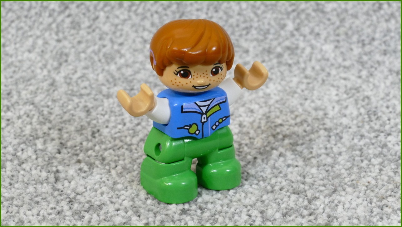 Lego® Duplo® Figurka Chlapeček se Sluchátky - Nové