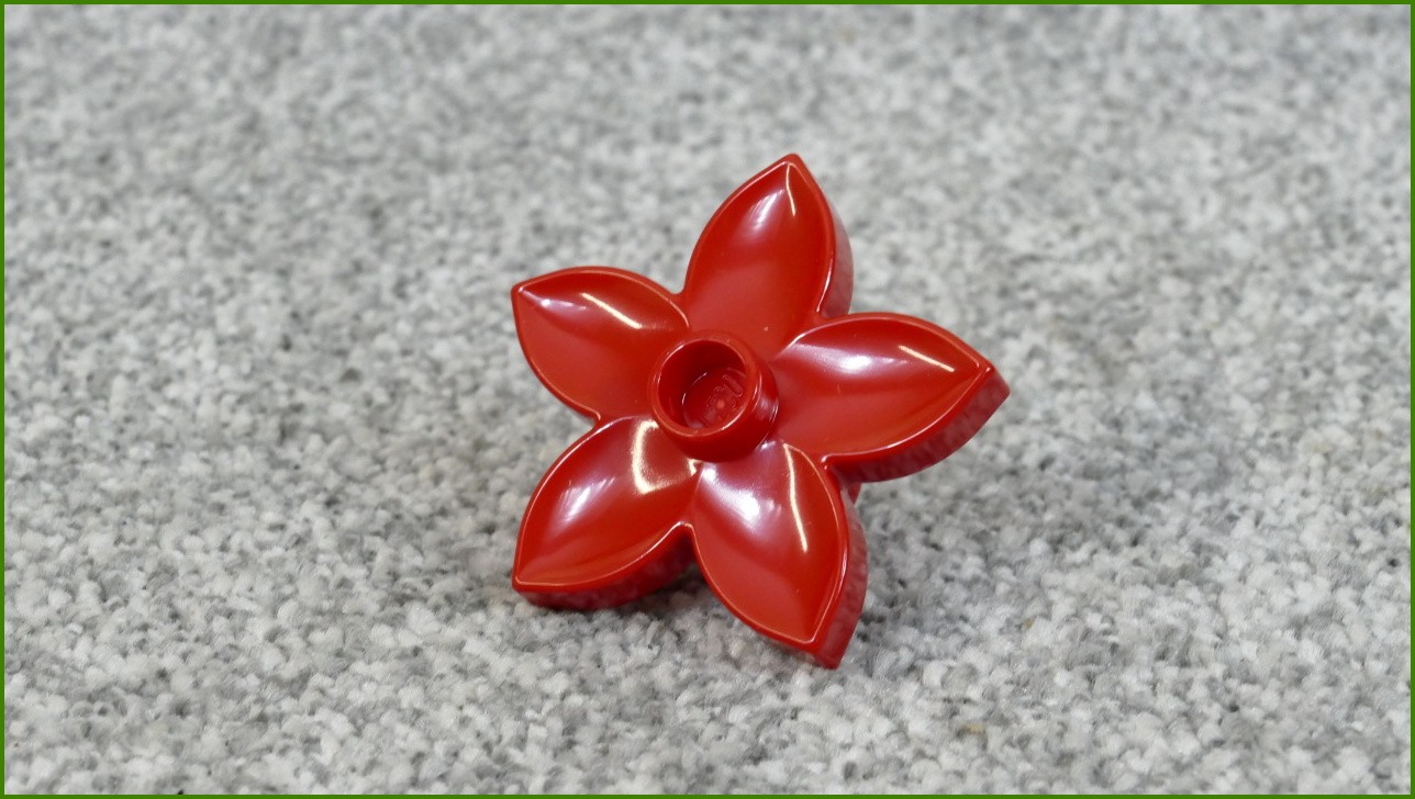 Lego® Duplo® Květina Červená - Nová