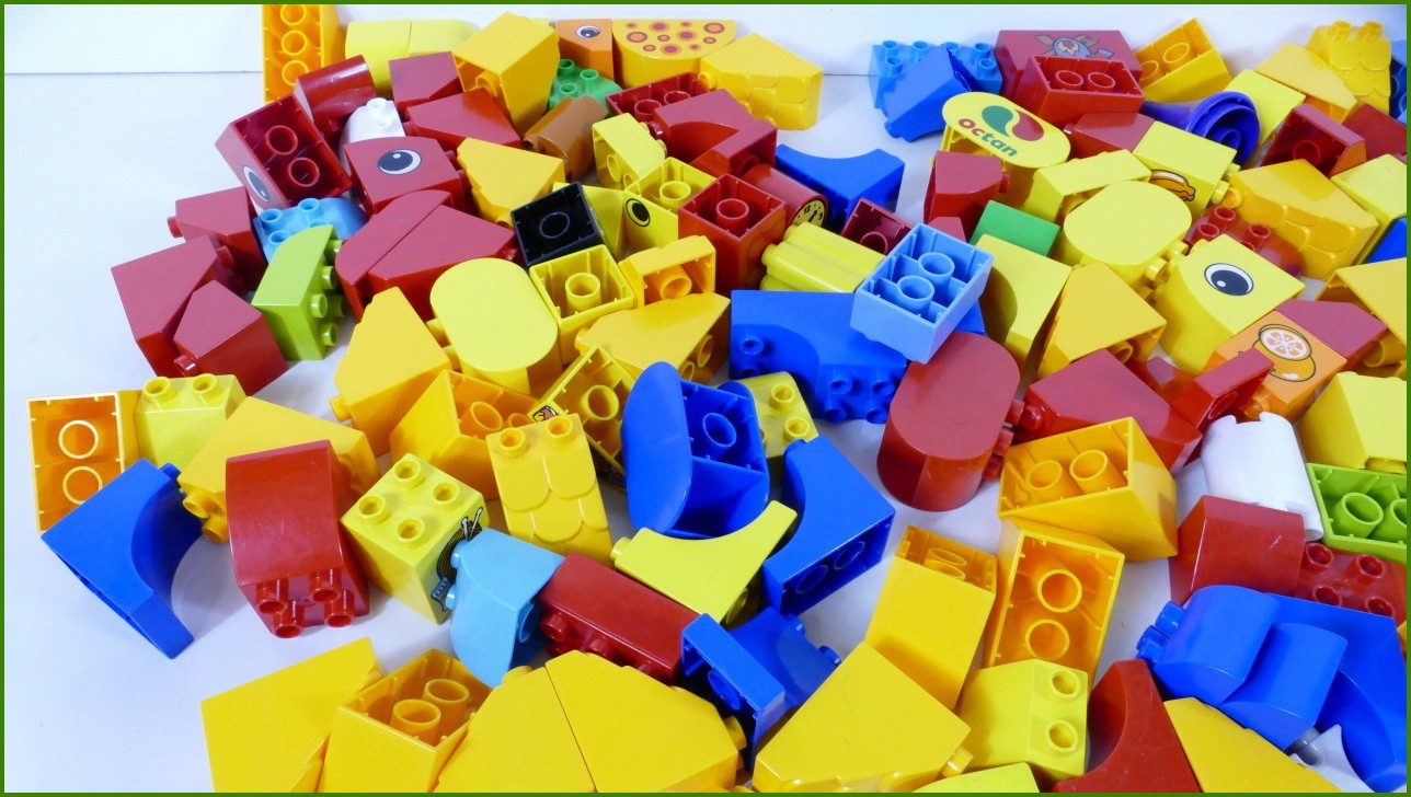 Lego® Duplo® Kostky Tvary 1,6 Kg