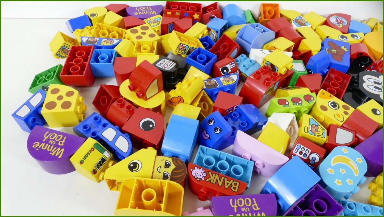 Lego® Duplo® Kostky Tvary 1,4 Kg